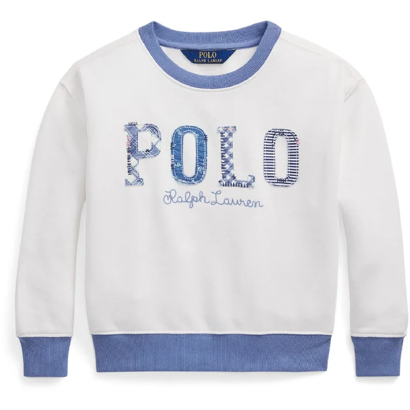 Relaxed Jackets Polo Ralph Lauren Deckwash White Sweatshirt