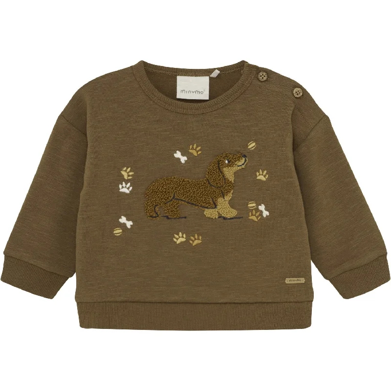 Breezy Outfits Minymo Sepia Sweatshirt