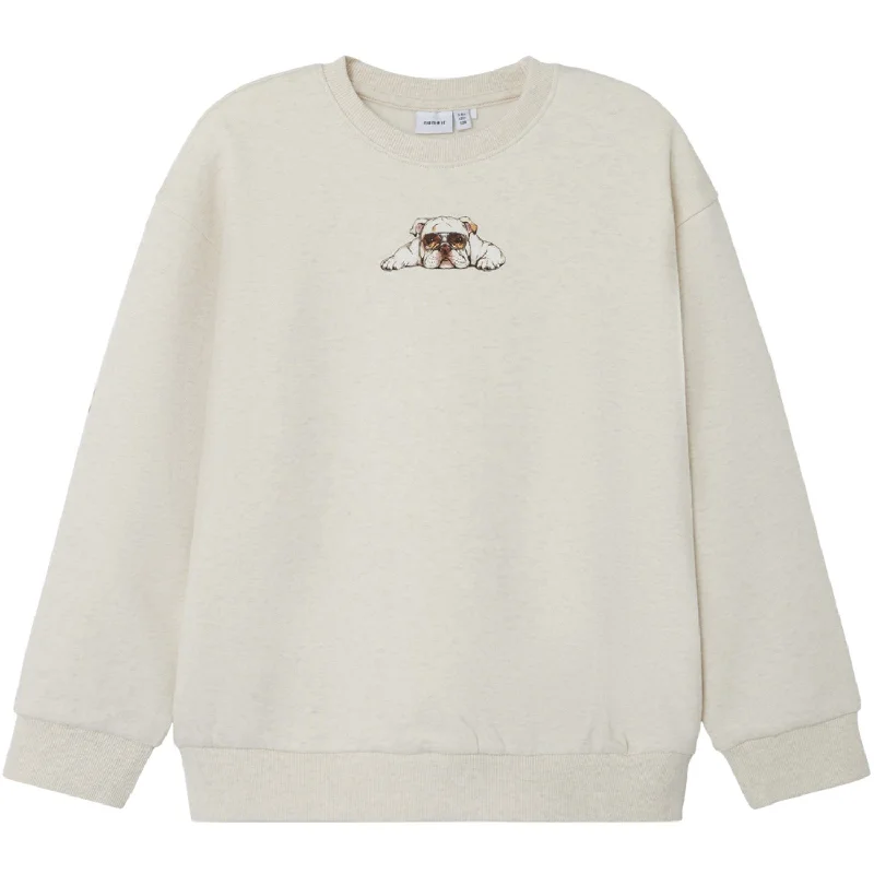 Fresh And Capable Name It Peyote Melange Nakrave Sweatshirt