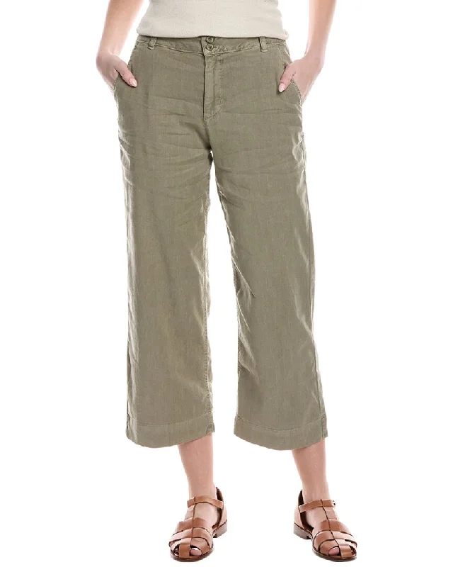 Sweet Girl Bella Dahl Wide Leg Linen-Blend Crop Pant