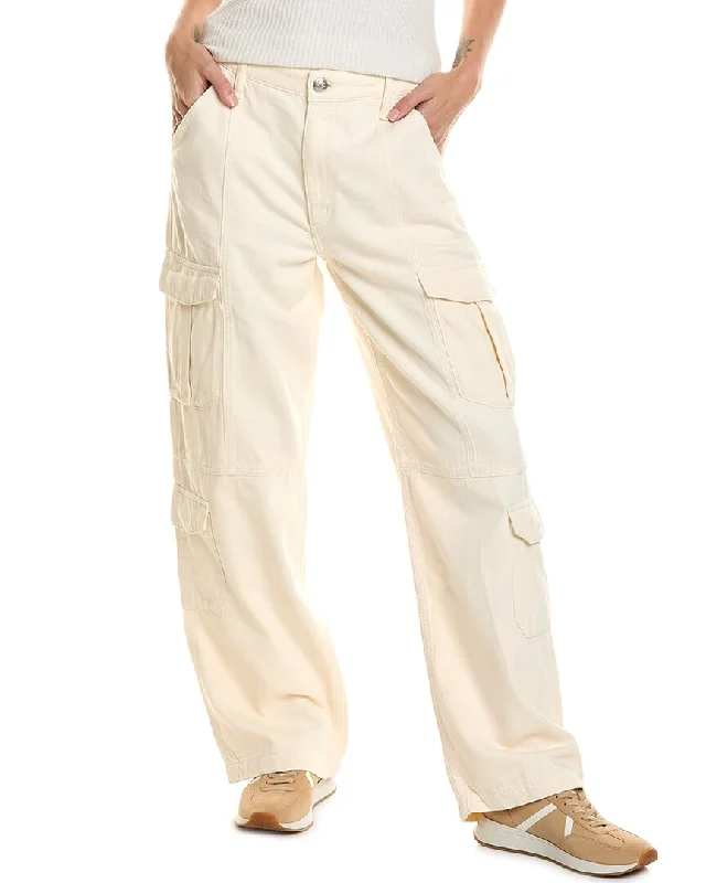 Noble Temperament rag & bone Cailyn Ecru Cargo Jean