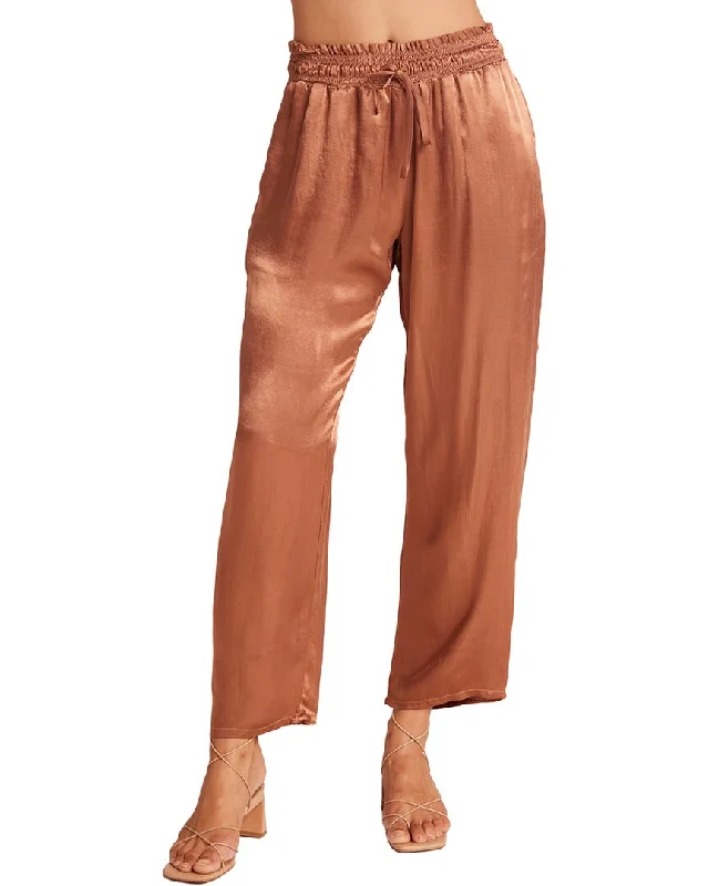 Ultra-lightweight Bella Dahl Smocked Waist Trouser