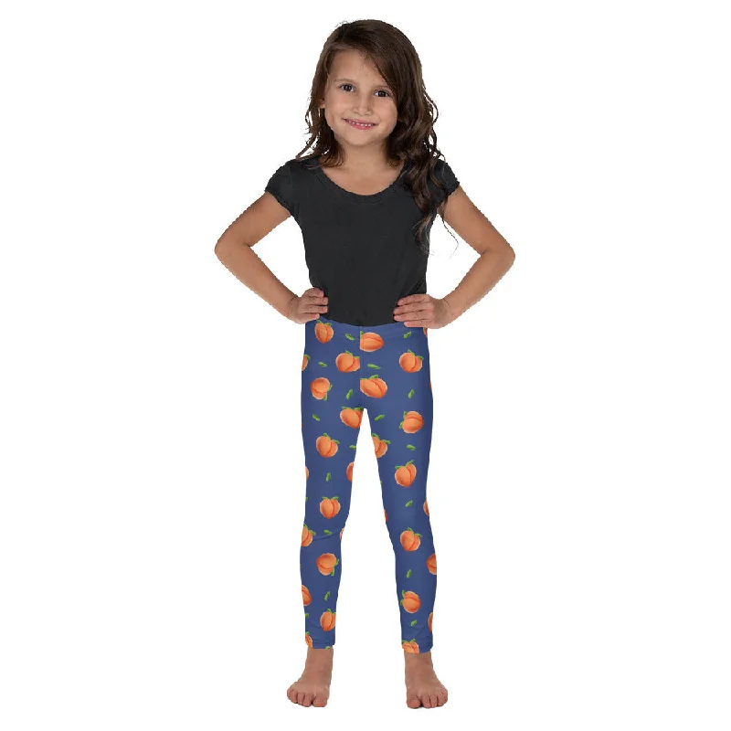 Soft Fabric Looks Peachy Kid's Leggings