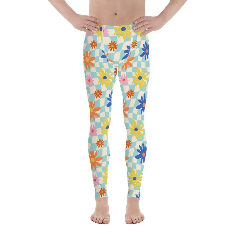 Dynamic Fashion Retro Daisy Men's Leggings