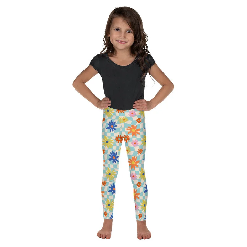 Design And Tailoring Retro Daisy Kid's Leggings