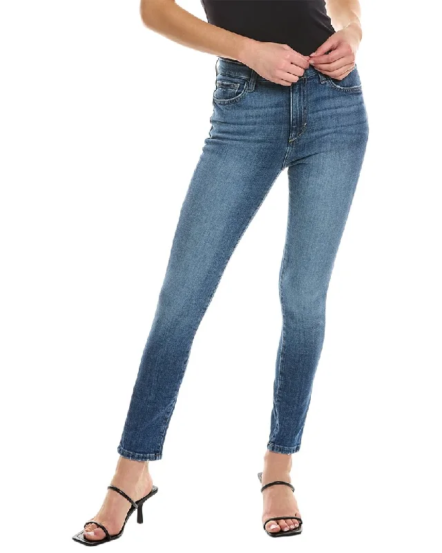 Cozy Street Style JOE'S Jeans Indigo High-Rise Curvy Skinny Ankle Jean