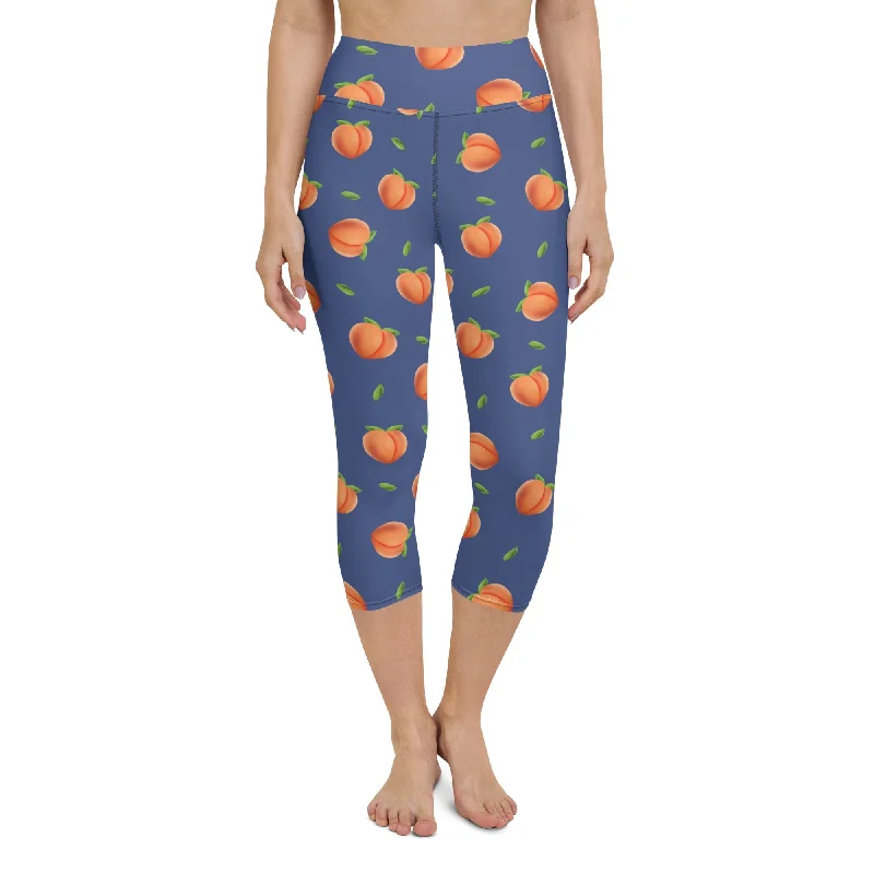 Elegant Style Peachy Yoga Capris