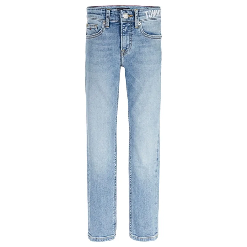 Fashion Innovation Tommy Hilfiger Scanton Slim Waistband Print Jeans Saltpepper