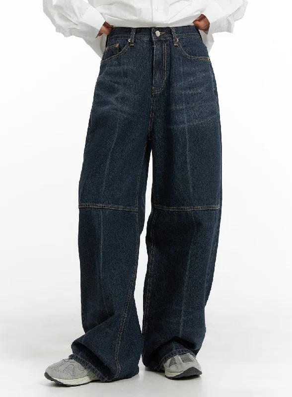 Comfortable And Cold-proof Low Waist Baggy Jeans CM418