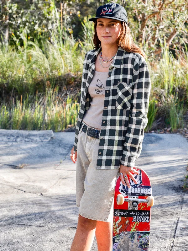 Warm Atmosphere Plaid To Meet U Long Sleeve Shirt - Multi
