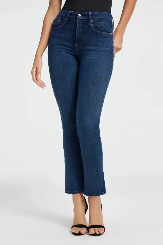 Luxury And Elegant Good Legs Straight Jean In Blue004