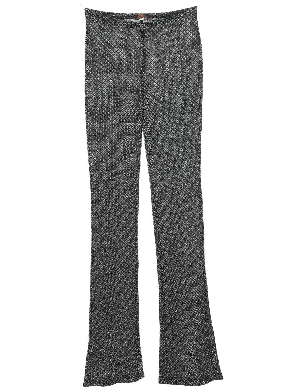 Sports And Leisure Black Trousers - W24 L32