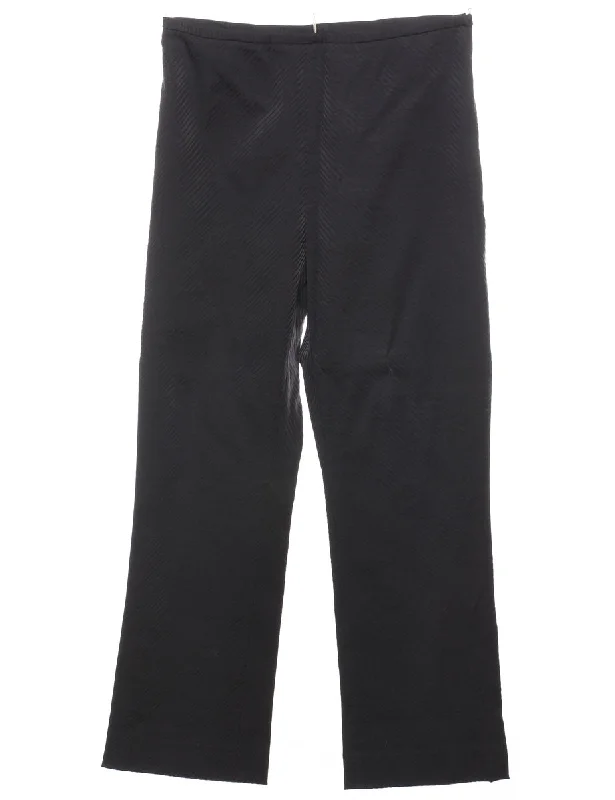 Warm Atmosphere Black Trousers - W30 L28