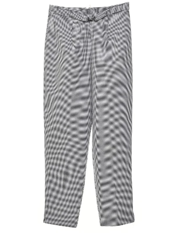 Perfect Tailoring Checked Trousers - W30 L30