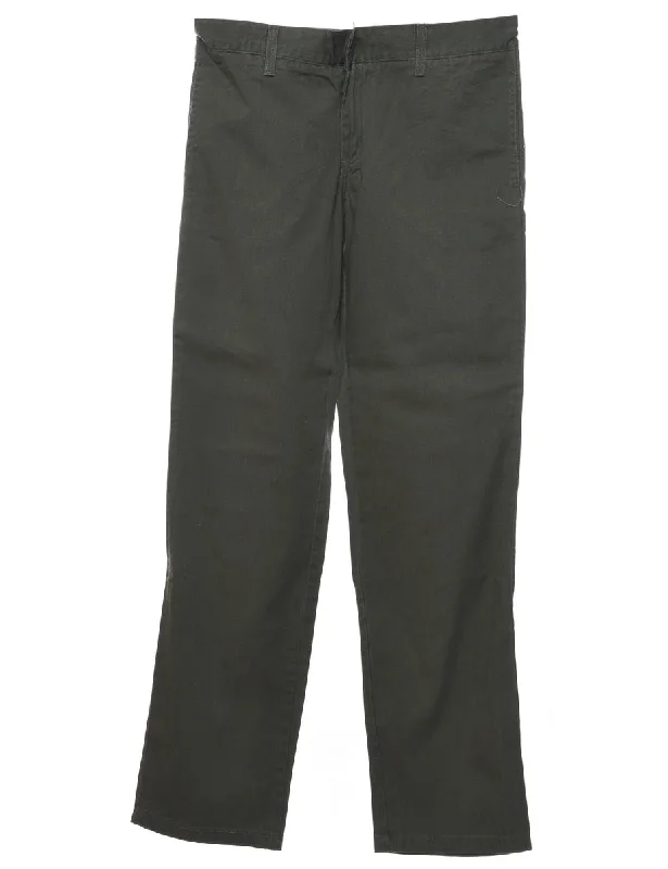 Celebrity Must-have Dickies Dark Grey Classic Trousers  - W30 L32