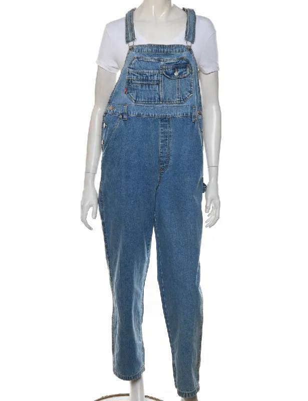 Autumn Selection Light Wash Dungarees - W38 L29