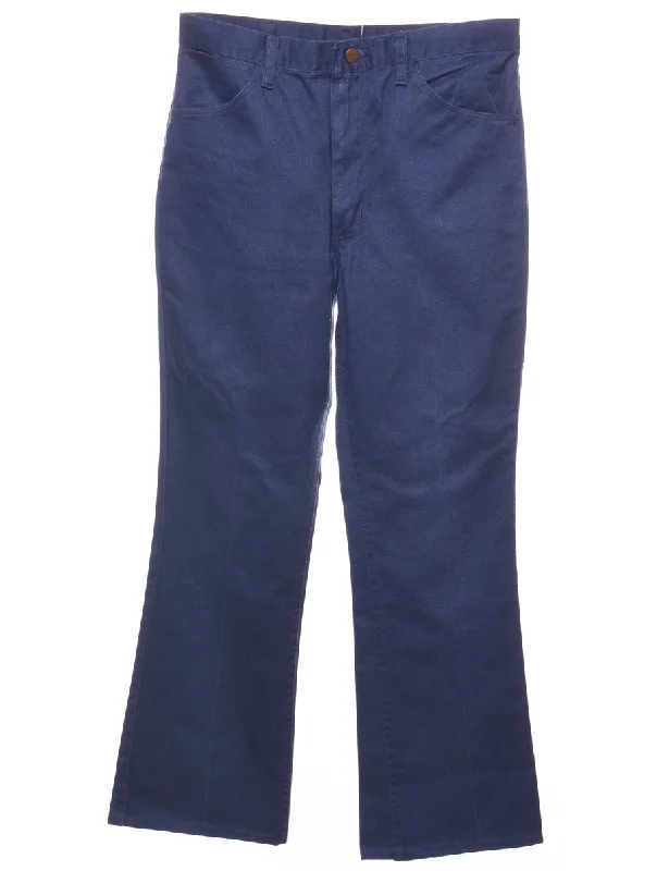 Feminine Charm Navy Trousers - W32 L29