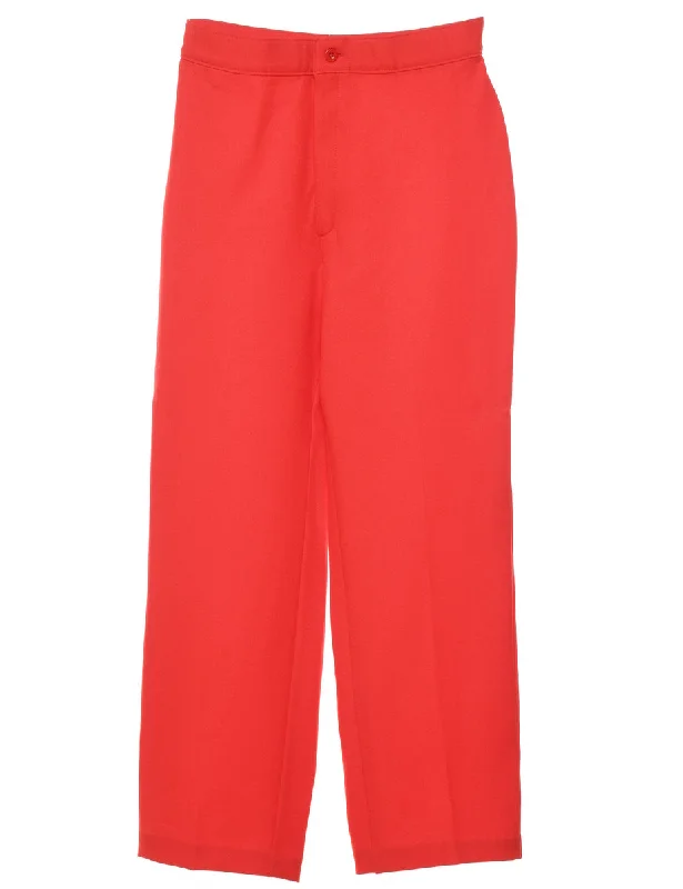 Exquisite Design Red JC Penny Trousers - W28 L27