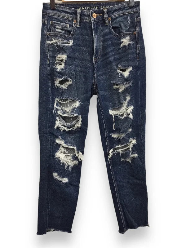 Light Comfort Jeans Cropped By American Eagle  Size: 4