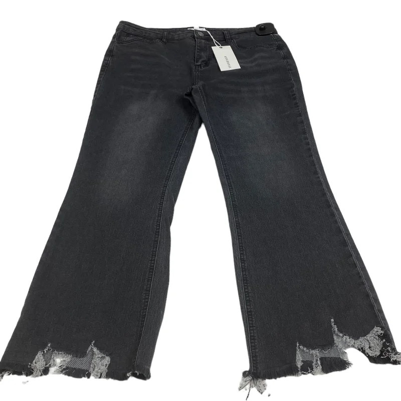 Relaxed Wear Jeans Cropped By Annie Wear  Size: 14/16