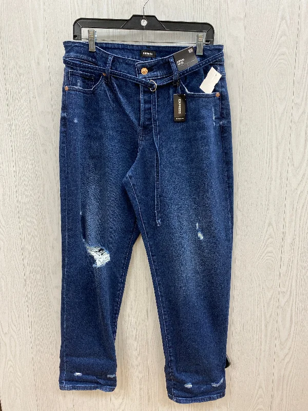 Classic And Versatile Jeans Relaxed/boyfriend By Express  Size: 10