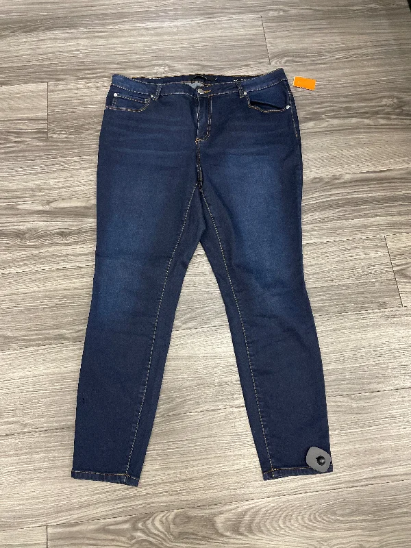 Relaxed Chic Jeans Skinny By Tahari  Size: 18