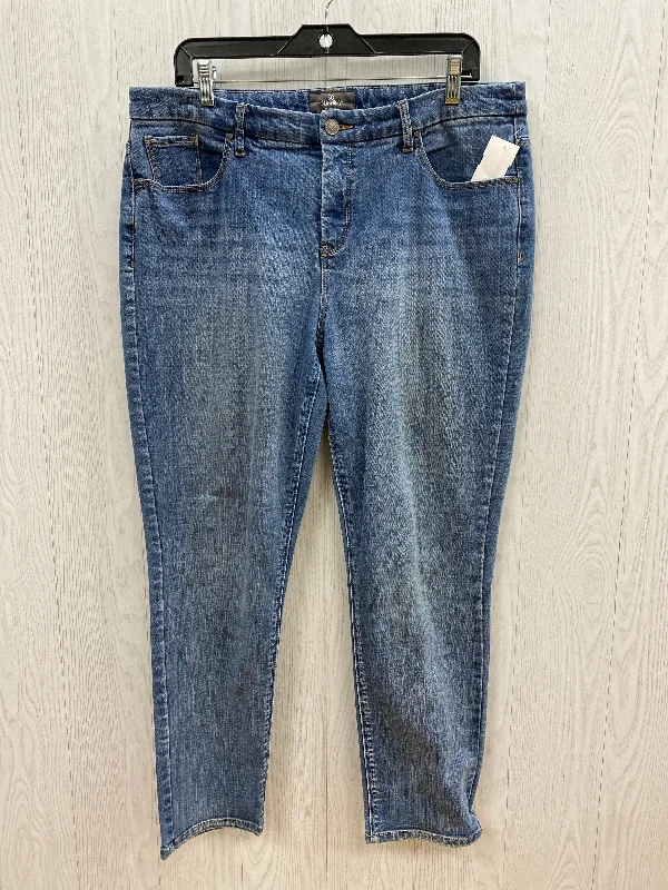 Exclusive Customization Jeans Straight By Chicos  Size: 12