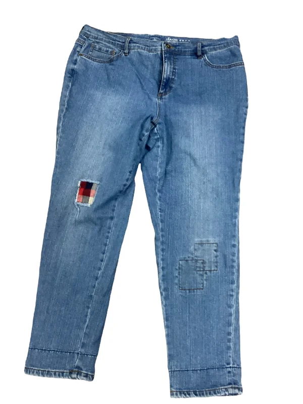 Quality Tailoring Jeans Straight By Denim And Company  Size: 18