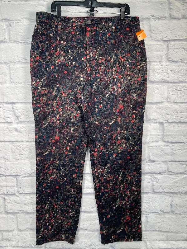 Warm Comfort Jeans Straight By Gloria Vanderbilt  Size: 18