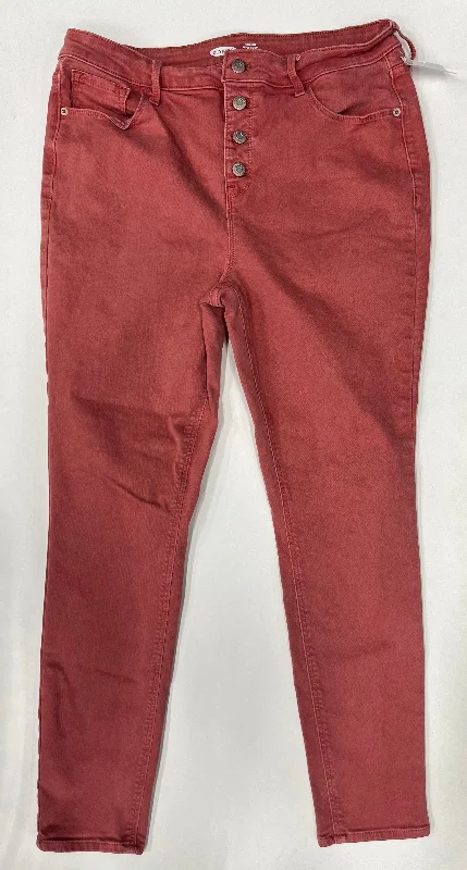Comfy Pants Jeans Straight By Old Navy  Size: 14