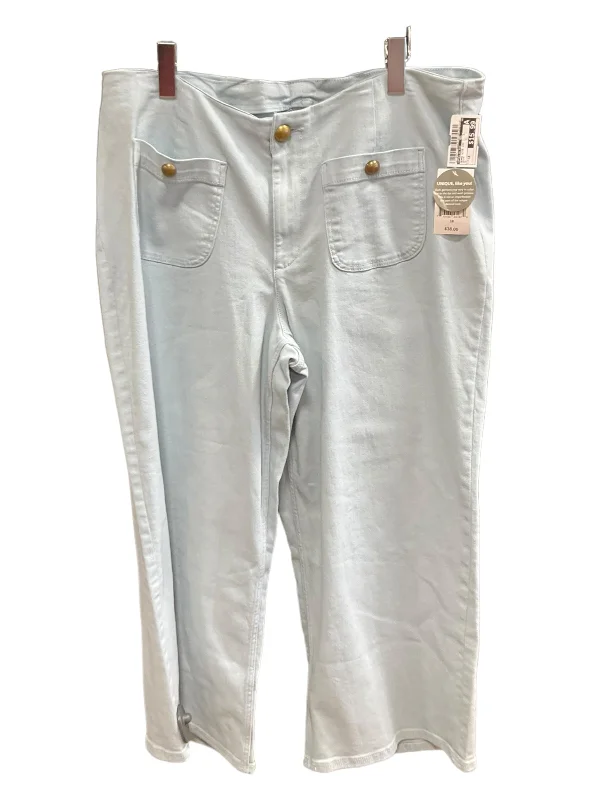Comfortable Tops Jeans Wide Leg By Ophelia Roe  Size: 18