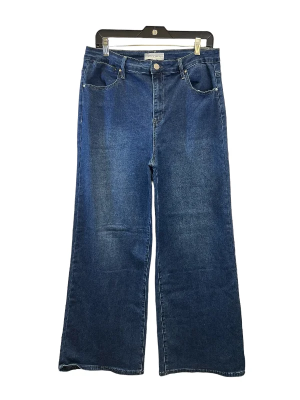 Chic Comfort Jeans Wide Leg By RISEN JEANS Size: 10