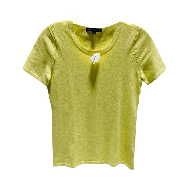 Casual Wear Top Short Sleeve Basic By Banana Republic  Size: S