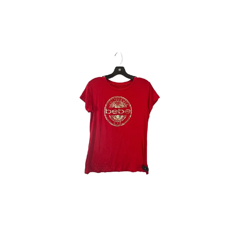 Sweet Breath Top Short Sleeve Basic By Bebe  Size: Xl