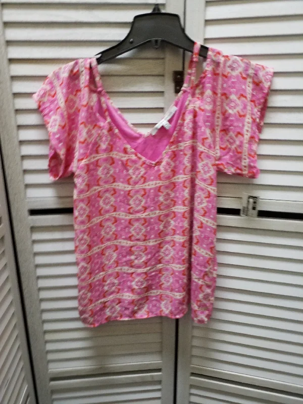 Soft Looks Top Short Sleeve Basic By Collective Concepts  Size: M