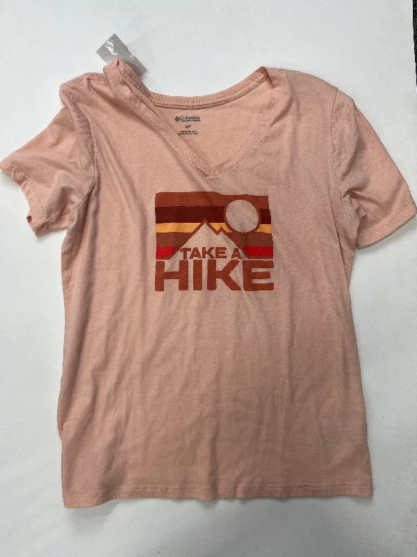 Comfortable Looks Top Short Sleeve Basic By Columbia  Size: S