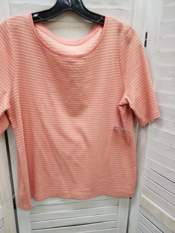 Classic Series Top Short Sleeve Basic By Croft And Barrow  Size: Xl