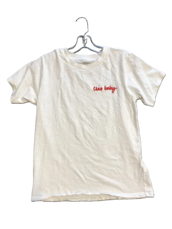 Fashionable Comfort Top Short Sleeve Basic By J. Crew  Size: S