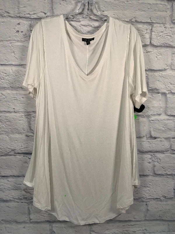 Urban Style Top Short Sleeve Basic By Lane Bryant  Size: L