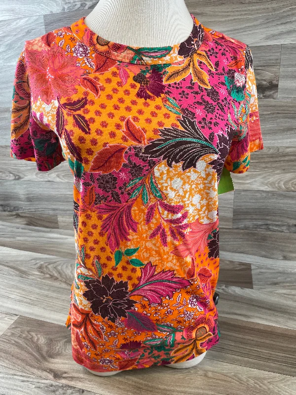 Easygoing Fashion Top Short Sleeve Basic By Loft  Size: Xs