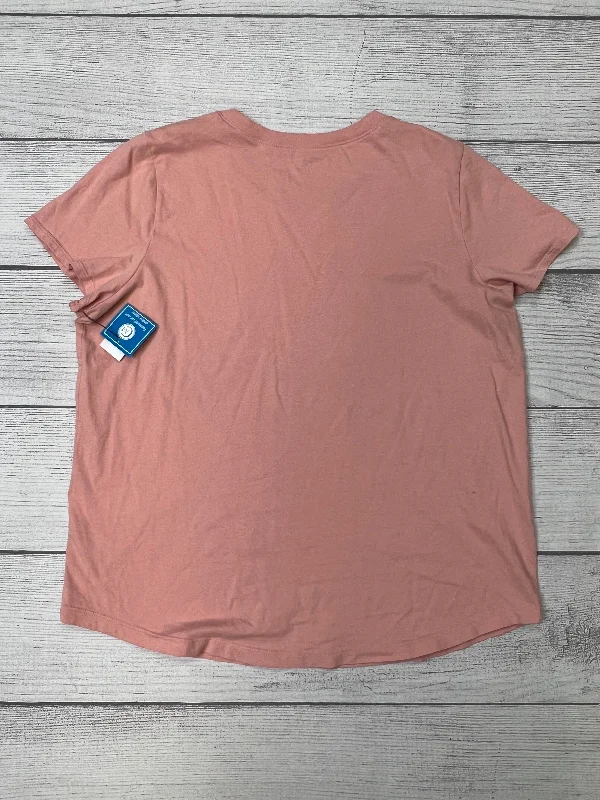 Cozy Apparel Top Short Sleeve Basic By Madewell  Size: Xl