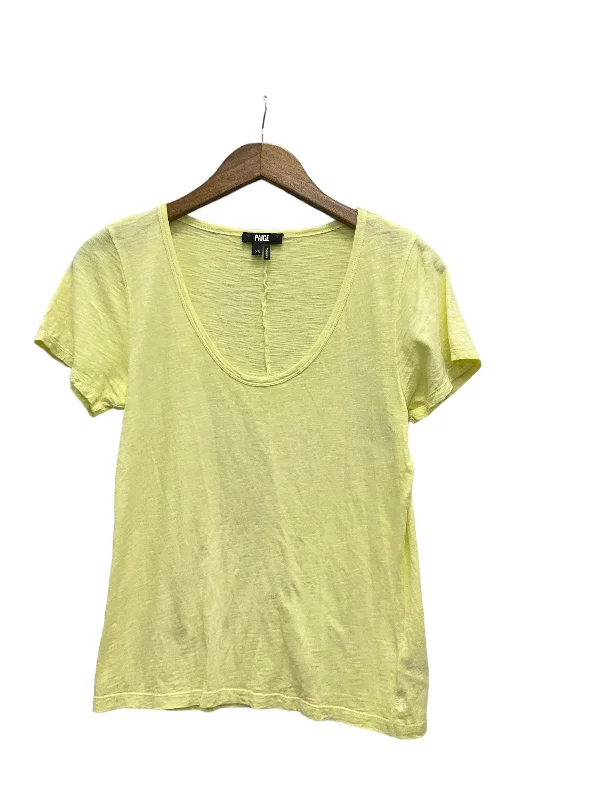 Lazy Style Top Short Sleeve Basic By Paige  Size: Xs