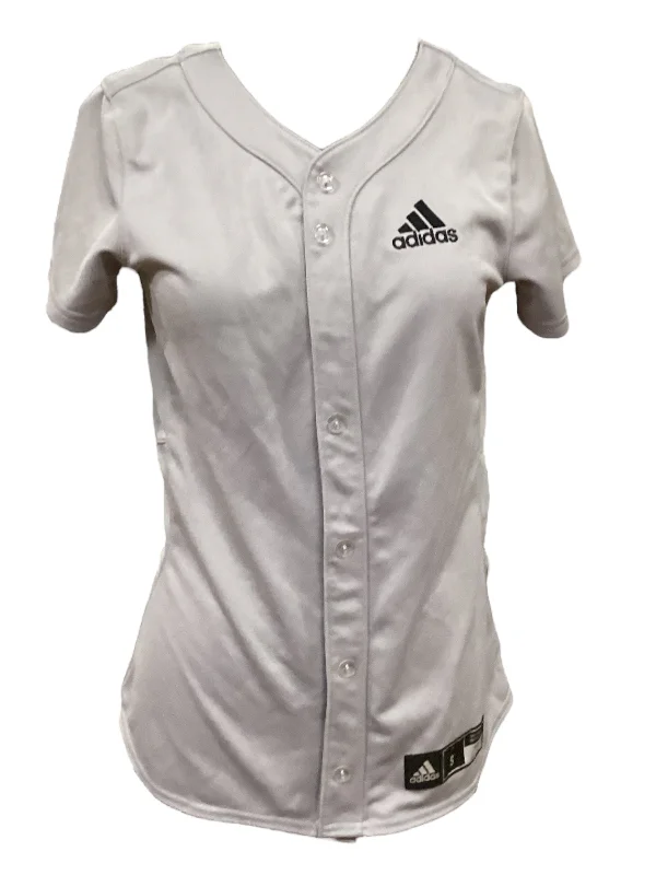 Relaxed Fashion Top Short Sleeve By Adidas  Size: S