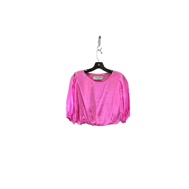 Lounge Wear Top Short Sleeve By Amanda Uprichard  Size: Xs