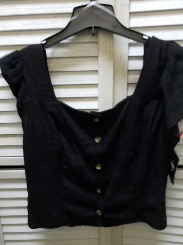 Soft Fabric Looks Top Short Sleeve By By & By  Size: Xl