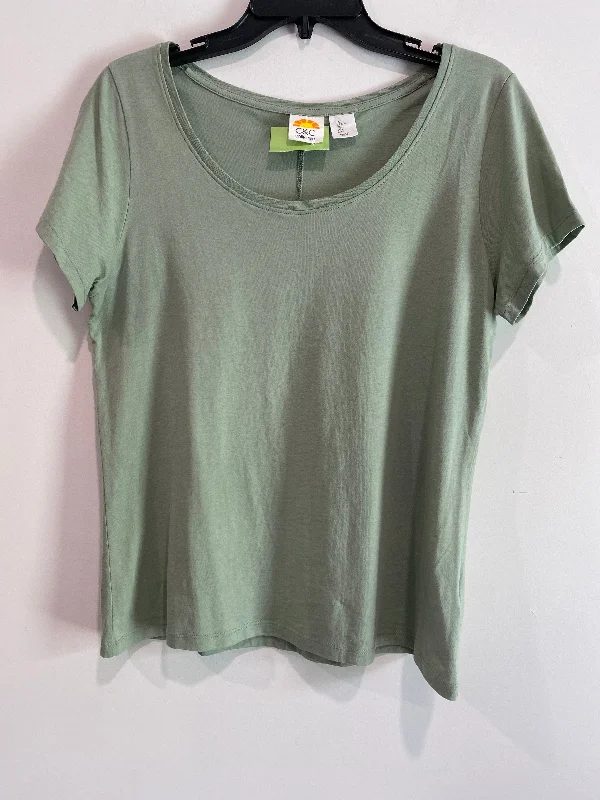 Free Design Top Short Sleeve By C And C  Size: L