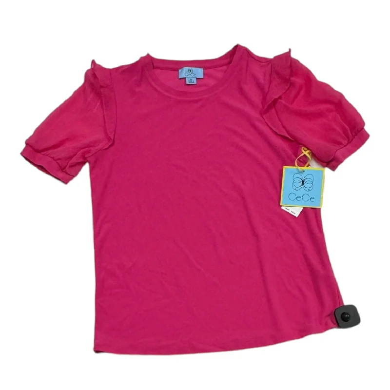 Elegant And Noble Top Short Sleeve By Cece  Size: Xs