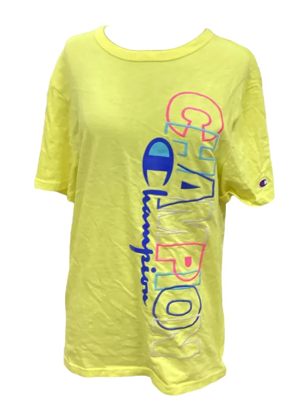 Breezy Comfort Top Short Sleeve By Champion  Size: S