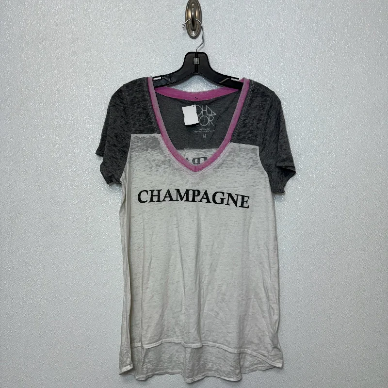 Versatile Casuals Top Short Sleeve By Chaser  Size: M