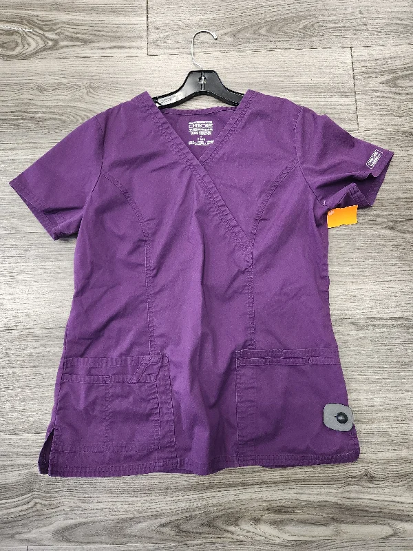 Windbreaker fashion Top Short Sleeve By Cherokee  Size: M